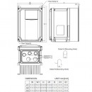 Przemiennik częstotliwości 1-fazowy 0,4 kW 230V AC Delta Electronics VFD2A8MS21MFSAA